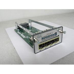 Cisco C3KX-NM-1G Catalyst 3560X 3750X 4-Port Gigabit Ethernet Network Module