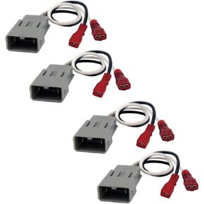 Harmony Audio HA-727800 Compatible with Acura Vigor 1992-1994 Factory Speaker Replacement Connector Harness Adaptor (2)