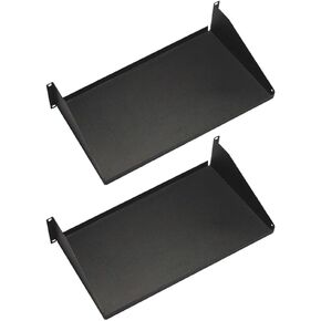 ICC 10" Deep Single-Sided Rack Shelf in 2 RMS and 2-Pack