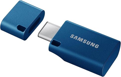 محرك أقراص فلاش Samsung Type-C USB ، 512 جيجابايت ، ملفات 4 جيجابايت في 11 ثانية مع ما يصل إلى 400 ميجابايت/ثانية 3.13 سرعات قراءة ، متوافقة مع USB 3.0/2.0 ، مقاومة للماء ، 2024 ، الأزرق ، MUF-512DA/صباح in Kuwait