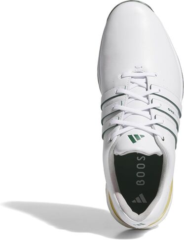 adidas Men's Tour360 24 Golf Shoes, Footwear White/Silver Metallic, 9 in Saudi Arabia