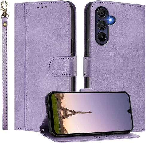 JanCalm for Galaxy A16 5G Phone Case Wallet, Card Holder Cash Slots, Wrist Strap, Minimalist Designed Cover, Premium PU Leather Protective, Stand Flip Cases for Samsung A16 (Mint) in Kuwait