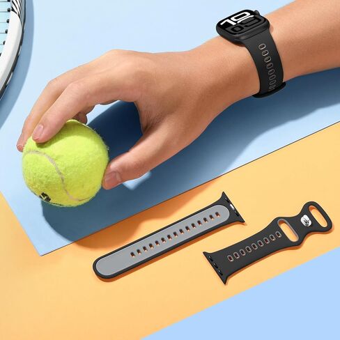 Geak Two Design Two متوافق مع Apple Watch Band for Men 49mm 46mm 45mm 44mm 42mm IWatch Ultra 2 SE Series 10 9 8 7 6 5 4 3 2 1 ، in Saudi Arabia