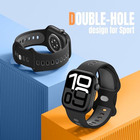 Geak Two Design Two متوافق مع Apple Watch Band for Men 49mm 46mm 45mm 44mm 42mm IWatch Ultra 2 SE Series 10 9 8 7 6 5 4 3 2 1 ، in Saudi Arabia