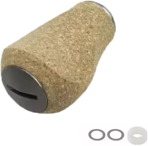 مقبض بكرة مقبض متوافق مع أبو شيمانو دايوا ناعمة من خشب الفلين الغزل الغزل - أسود ، أزرق ، رمادي ، أخضر ، أرجواني ، أحمر ، فضية in Kuwait
