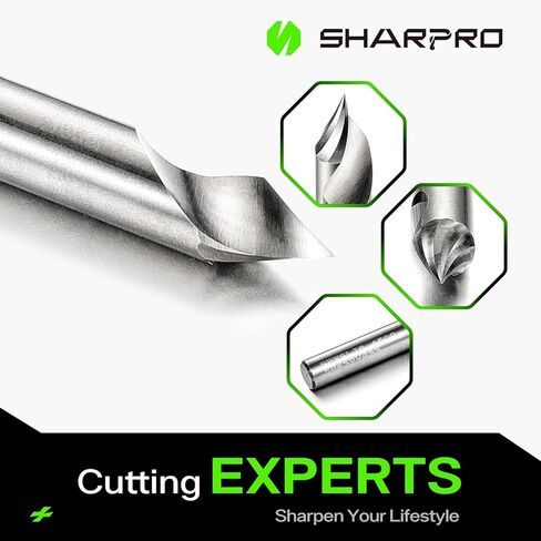 لقمة توجيه أخدود على شكل حرف V مقاس 90 درجة بقطر 0.2 مم. 1/4 بوصة عرقوب CNC من الكربيد الصلب على شكل حرف V للنقش باستخدام الحاسب الآلي وحروف الشطب in Kuwait