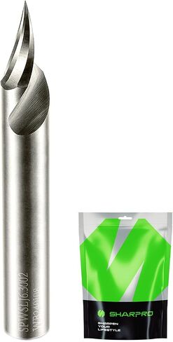 لقمة توجيه أخدود على شكل حرف V مقاس 90 درجة بقطر 0.2 مم. 1/4 بوصة عرقوب CNC من الكربيد الصلب على شكل حرف V للنقش باستخدام الحاسب الآلي وحروف الشطب in Kuwait