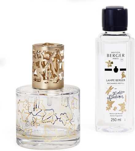 مجموعة هدايا مصباح عطري منزلي من ميزون بيرجر باريس لوليتا ليمبيكا بيور - شفاف in Kuwait