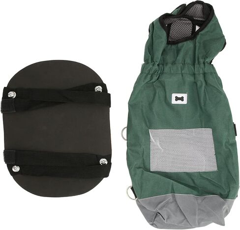 سكوتر مشي للكلاب من Pssopp، حقيبة سحب للحيوانات الأليفة مصنوعة من نسيج أكسفورد قابل للتنفس، كرسي متحرك ثابت للحيوانات الأليفة للكلاب الكبيرة في السن L (مناسب لوزن 6.5‑9 كجم/14.3‑19.8 رطل) in Kuwait