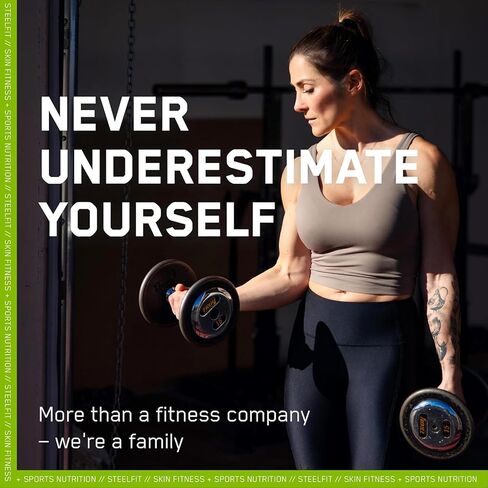 SteelFit Pure Steel Creapure - Pure German Creatine Monohydrate Powder - 100 Servings, 500 Grams - for Athletes, Bodybuilders, and Fitness Enthusiasts - Unflavored, Gluten Free, Vegan in Kuwait