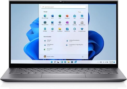 Dell [Windows 11 Home 2022 Inspiron 5000 2-in-1 Laptop ، 14 "عرض FHD Touch ، Intel Core I7-1165G7 ، RAM 16GB ، 1 تيرابايت SSD ، HDMI ، النوع C ، Wi-Fi 6 ، كاميرا الويب ، KB ، قارئ FP ، Silver ، Silver in Kuwait
