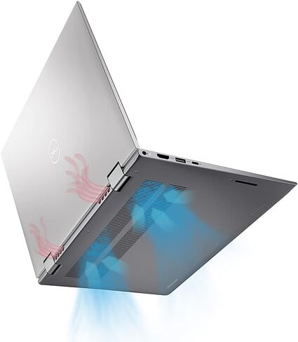 Dell [Windows 11 Home 2022 Inspiron 5000 2-in-1 Laptop ، 14 "عرض FHD Touch ، Intel Core I7-1165G7 ، RAM 16GB ، 1 تيرابايت SSD ، HDMI ، النوع C ، Wi-Fi 6 ، كاميرا الويب ، KB ، قارئ FP ، Silver ، Silver in Kuwait