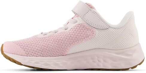 حذاء جري New Balance Fresh Foam Arishi V4 بنجي مع حزام علوي، أسود/أزرق عقيقي/برتقالي حارق، مقاس 2.5 × عرض أمريكي للجنسين للأطفال الصغار in Saudi Arabia
