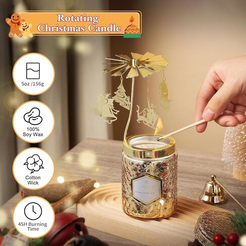 عبوة من 3 شموع معطرة للمنزل، شموع برائحة اللافندر للعلاج العطري، شموع طويلة الأمد 30 أونصة 210 ساعة، مجموعة هدايا شموع معطرة للنساء والعشاق والأصدقاء، مثالية لهدايا عيد الميلاد in Kuwait