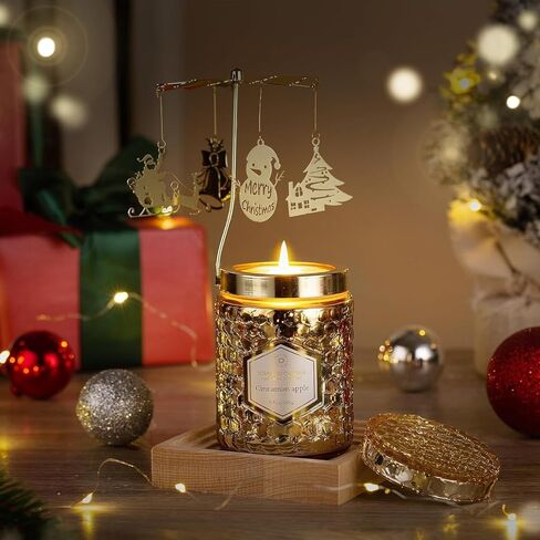 عبوة من 3 شموع معطرة للمنزل، شموع برائحة اللافندر للعلاج العطري، شموع طويلة الأمد 30 أونصة 210 ساعة، مجموعة هدايا شموع معطرة للنساء والعشاق والأصدقاء، مثالية لهدايا عيد الميلاد in Kuwait