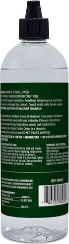 Ner Mitzvah Citronella Scented Lamp Oil, 1 Gallon - Smokeless and Odorless Insect and Mosquito Repellent Paraffin Lamp Oil for Indoor and Outdoor Lanterns, Torches, Oil Candle in Saudi Arabia