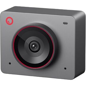 OBSBOT Meet 2 Webcam 4K - AI Framing & Auto Tracking, 1/2" Sensor, 60FPS, Auto Focus, HDR, Dual Mics - Lightweight USB Web Camera for Streaming, Zoom Meetings, Gaming. (Space Gray)