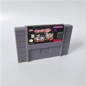 بطاقة اللعبة - خرطوشة اللعبة 16 بت SNES ، Game Ogre Battle - RPG Game Cartridge Battery Save US Version