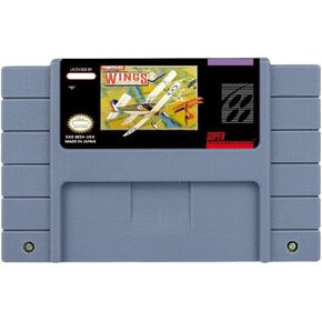 لعبة الحركة للأجنحة 2 - خرطوشة إصدار ACES High- USA لـ SNES VIDEO GAMES