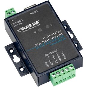 Black Box Async RS232 to RS422/485 Interface Converter DB9 Terminal Block