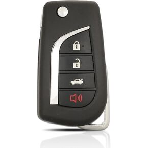 Key Fob Replacement Fits for Toyota Camry 2018 2019 2020 2021 2022/ Toyota Corolla 2020-2021 Keyless Entry Remote Control HYQ12BFB