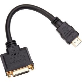 Startech.com 8in Hdmi to Dvi-d Video Cable Adapter - Hdmi Male to Dvi Female - Hdmi/dvi for Video D