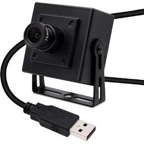 SVPRO USB Camera 4K Ultra HD Webcam ثابتة كاميرا كمبيوتر خارجي صغير مع مستشعر IMX317 للكمبيوتر المحمول ، ويندوز ، لينكس ، ماكوس ، Android