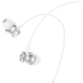 GL-Stereo Pro Wire Earphone Volume Control with Microphone, for Hands-Free Calls & Listening to Music, 1.2m Cable, 10mm Speakers, Compatible with Mobile Phones with 3.5mm Jack
