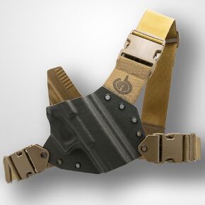 حافظة الصدر Kenai لـ Glock - Mas Gray/Coyote