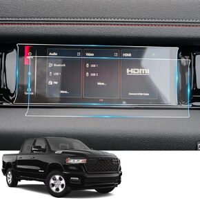 2025 RAM 1500 Passenger Screen Protector 10.25" for 2025 Ram 1500 (Rho, Limited, Limited Longhorn, Tungsten) Passenger Side Screen Cover Screen Saver for 2025 RAM 1500 Accessories Nano Film 2 Pack