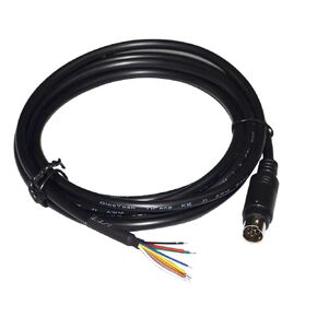 6PIN 8PIN Mini DIN Male Connector Serial Adapter Breakout Programming Cable(1.8m,MD6 Male)