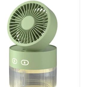 Spray water cooling mini fan (Green)