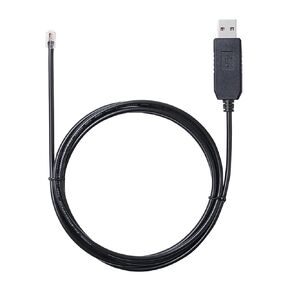 1pc USB RS232 Serial to RJ10 4P4C Converter Adapter Cable for ETX-125 ETX-90 ETX-70 LXD-75 LX90(1.8m)