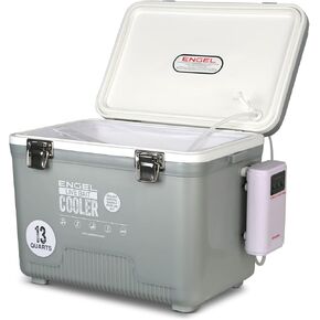 ENGEL Live Bait Cooler PRO for Fishing - Portable Minnow and Bait Bucket with Lithium-Ion Rechargeable Aerator in Kuwait