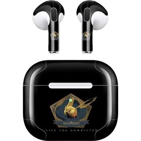 Skinit Decal Audio Skin Compatible with Apple AirPods (3rd Gen, 2021) - Officially Licensed Warner Bros Hogwarts Legacy Golden Snitch Design