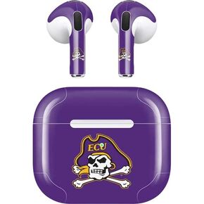 Skinit Decal Audio Skin Compatible with Apple AirPods (3rd Gen, 2021) - Officially Licensed ECU Pirates Design