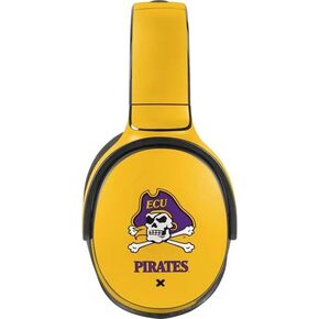 Skinit Decal Audio Skin Compatible with Skullcandy Venue - Officially Licensed College ECU Pirates Logo Yellow Design