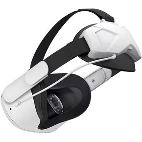 Nova Design Battery Head Strap for Meta Quest 2 – Extended Playtime, 5000mAh Battery, Adjustable Fit, Ergonomic Comfort for Long VR Sessions
