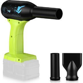 90000RPM Cordless Turbo Blower | Handheld Electric Air Duster for Keyboard/Car/Outdoor | for Ryob 18V ONE+ (P102/P103/P122) | Portable High-Speed Cleaner (No Battery)