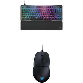 Turtle Beach PC Gaming Bundle: Vulcan II TKL Pro Magnetic Mechanical LED Customizable Keyboard with Hall-Effect Switches + Pure SEL Ultra-Lightweight RGB Dual Wireless Gaming Mouse (Black)