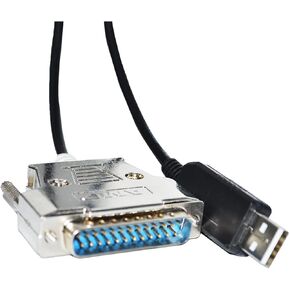 Artemisia FTDI FT232RL CHIP USB RS232 to D-SUB 25P DB25 Female/Male Adapter Serial Communication Cable for Explorer to PC (Size : 5M, Color : USB to DB25 Male)