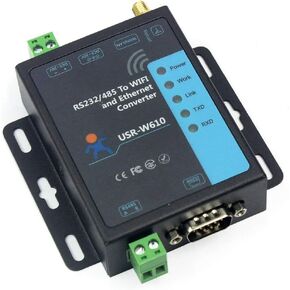 ​USR-W610 Serial to WiFi Ethernet Converter RS232 RS485 Serial Server