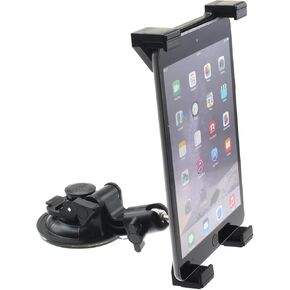 Car Mount Dash Windshield Compatible with Lenovo Tab Plus 11.5" (2024)/K11 Plus 11.45" (2024)/Tab K10 10.3" (2021), Holder Swivel Cradle Dock Heavy Duty