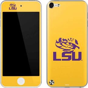 Skinit Decal MP3 Player Skin Compatible with iPod Touch (5th Gen&2012) - Officially Licensed LSU Tiger Eye Logo Yellow Design