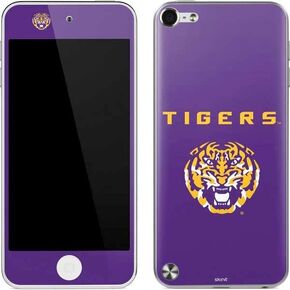 Skinit Decal MP3 Player Skin Compatible with iPod Touch (5th Gen&2012) - Officially Licensed LSU Tigers Purple Design