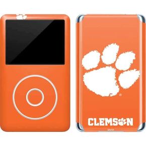 Skinit Decal MP3 Player Skin Compatible with iPod Classic (6th Gen) 80GB - Officially Licensed College Clemson Tiger Print Design