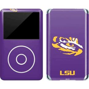 Skinit Decal MP3 Player Skin Compatible with iPod Classic (6th Gen) 80GB - Officially Licensed LSU Tiger Eye Logo Design