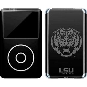 Skinit MECAL MP3 Player Skin متوافق مع iPod Classic (6th Gen) 80 جيجابايت - تصميم LSU Geaux Tigers المرخص رسميًا