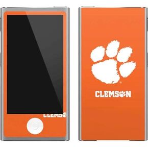 Skinit Decal MP3 Player Skin Compatible with iPod Nano (7th Gen&2012) - Officially Licensed College Clemson Tiger Print Design
