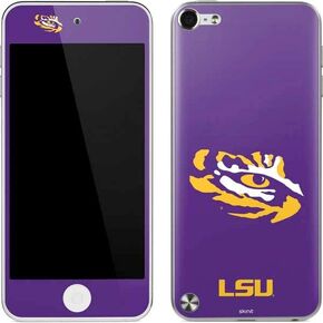Skinit MECAL MP3 Player Skin متوافق مع iPod Touch (5th Gen & 2012) - تصميم شعار العين المرخص رسميًا LSU Tiger